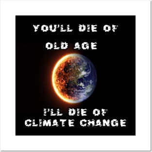 Climate change Posters and Art